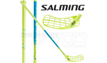 Salming Hawk UltraLite 27 - fluogreen / blue