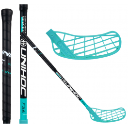 Unihoc Niño Youngster Composite 36 black/turquoise - Floorballstav