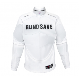 Blindsave Samurai Chest Armor Rebound Control (L/S) MAX PRO - Målmandspanser - white