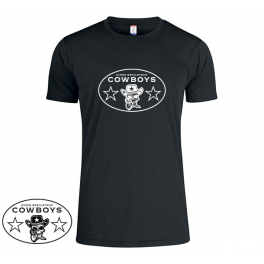 Trænings T-shirt - Kirke Eskildstrup Cowboys - Basic Active-T