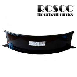 Rosco Floorball Bande Stykker - Black Pipe - 1,5 meter hjørne bandestykke, sort