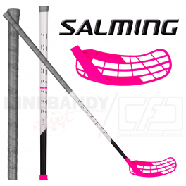 Salming Raven TourLite Aero Oval 27 grey / magenta - Floorballstav