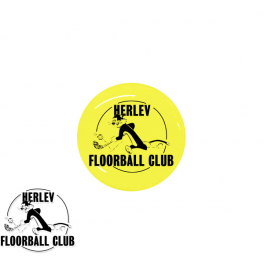 End cap med logo - Herlev Floorball