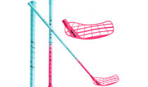 Salming Raptor Powerlite Kickzone 29 light blue/magenta - Floorballstav