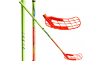 Salming Q1 X-shaft KickZone TipCurve 3° 27 orange/yellow - Floorballstav