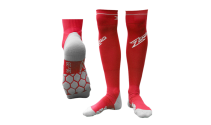 Zone Super Sock Red - Floorballstrømper