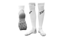 Zone Super Sock White - Floorballstrømper