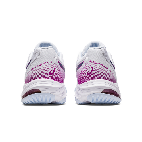 Asics Netburner Ballistic FF 3 - Dame - white/orchid - Billede 7