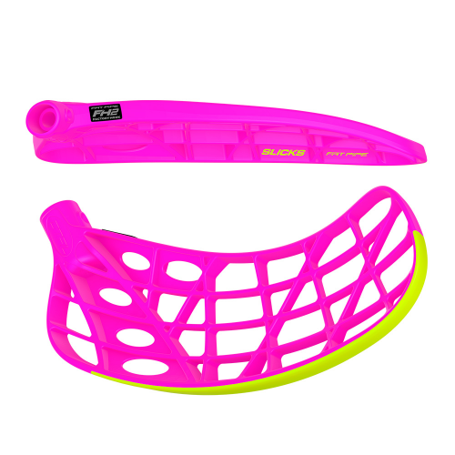 Fat Pipe CTRL SLICKS FH2 pink / yellow - Floorballblad