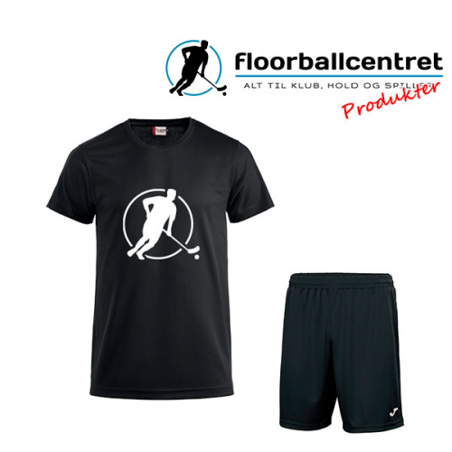Floorballcentret Spillesæt - Sort