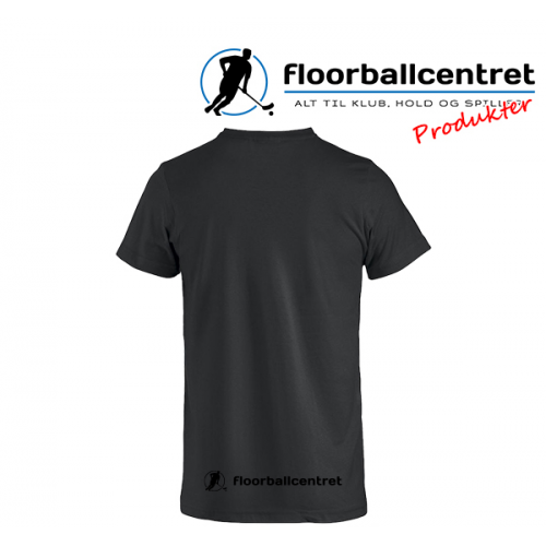 Floorballcentret T-shirt - Life Is Simple - sort - Billede 2
