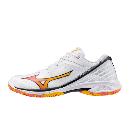 Mizuno Wave Claw 3 Unisex white/yellow/red - Billede 2