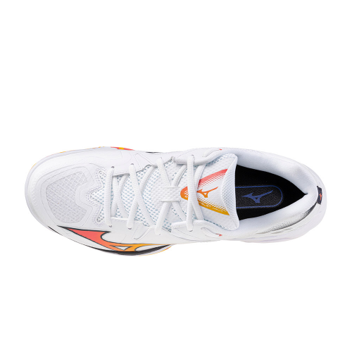 Mizuno Wave Claw 3 Unisex white/yellow/red - Billede 3