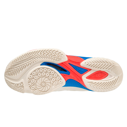 Mizuno Wave Claw Neo 2 Unisex white/blue - Billede 2
