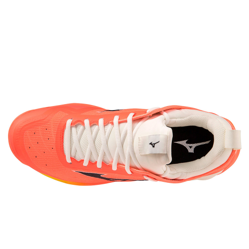 Mizuno Wave Luminous 2 Herre neon flame/black/bolt - Billede 3