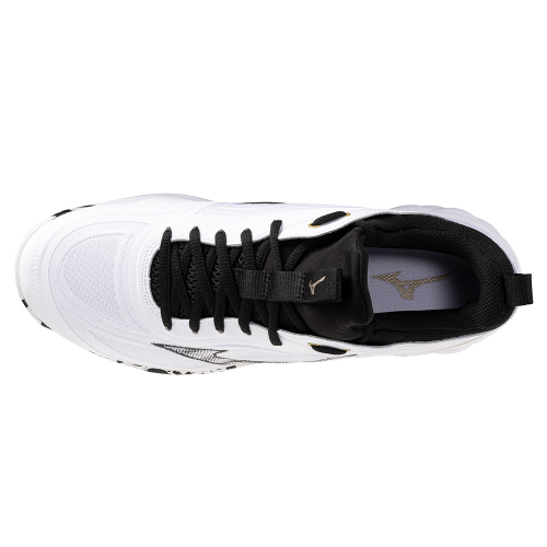 Mizuno Wave Luminous 3 Herre white/black/gold - Billede 2