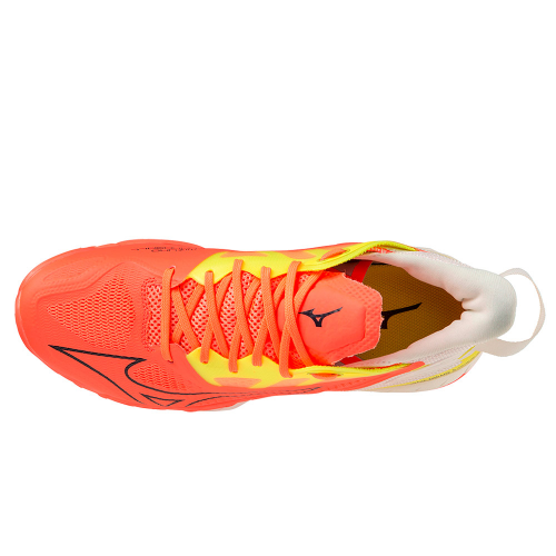 Mizuno Wave Mirage 5 Herre neon flame/black/bolt - Billede 3
