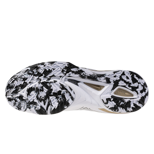 Mizuno Wave Mirage 5 Herre white/black/gold - Billede 3