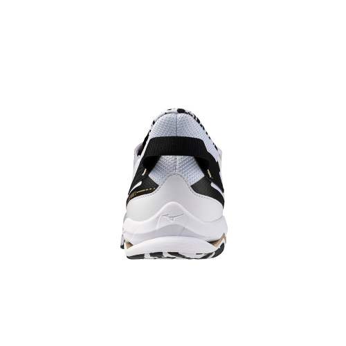 Mizuno Wave Mirage 5 Herre white/black/gold - Billede 5