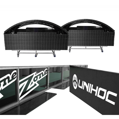 Renew Floorball Bande, Basic - Fullsize bane 20x40 meter, sort