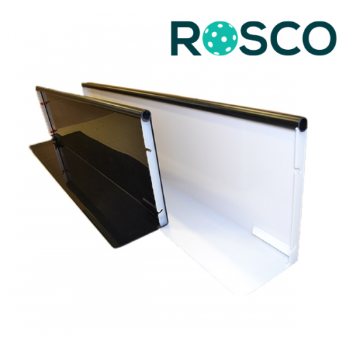 Rosco Floorball Bander - Blackpipe - Fullsize bane 20x40 meter, hvid - IFF Godkendte - Billede 2