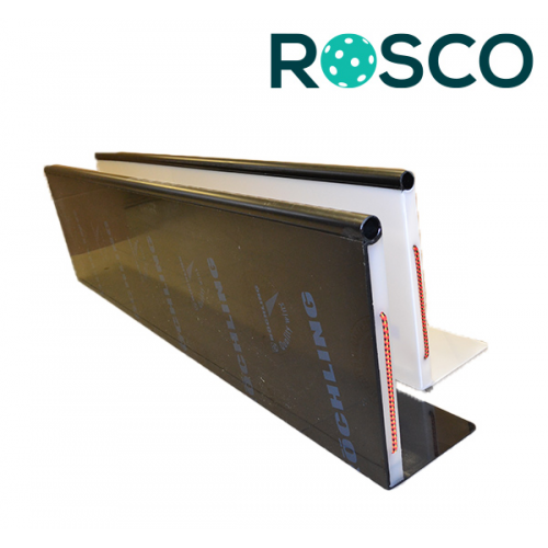 Rosco Floorball Bander - Blackpipe - MotionsFloorball bane 10x20 meter, sort - IFF Godkendte - Billede 3