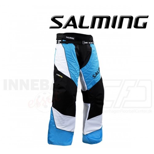Salming Cross Målmandsbukser - hvid/sort/blå