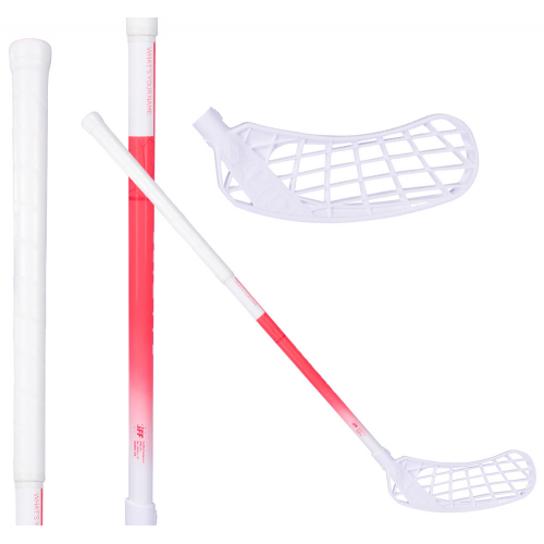 Salming Q2 Mid 35 (77 cm) white/red
