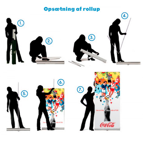 Standard Roll-up med print - Billede 2