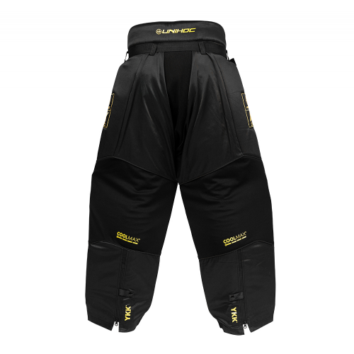 Unihoc Alpha Evolab Målmandsbukser - black/gold - Billede 2