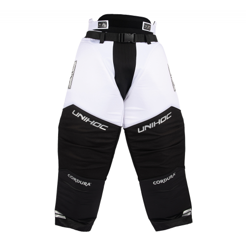Unihoc Alpha Målmandsbukser - white/black