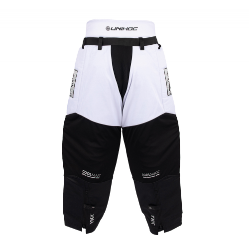 Unihoc Alpha Målmandsbukser - white/black - Billede 2