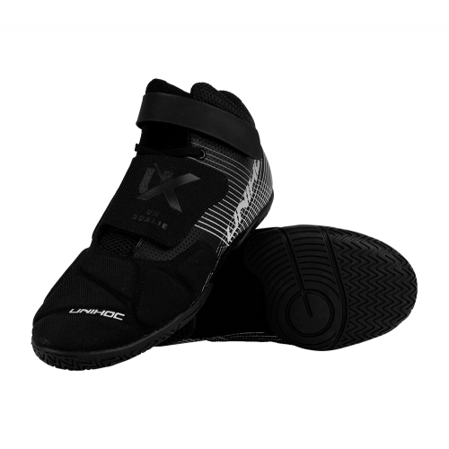 Unihoc UX Goalie Shoe black/silver