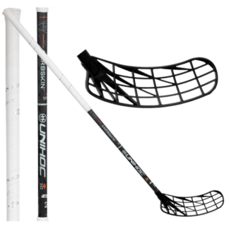 Unihoc Unilite Carbskin Feather Light 26 black/orange - Floorballstav