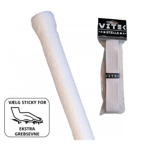 Vitek Greb Stella White - Sticky - Floorball Greb - Billede 2