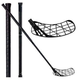 Zone Air/Two Power Superlight 27 (thin) raw / black - Floorballstav