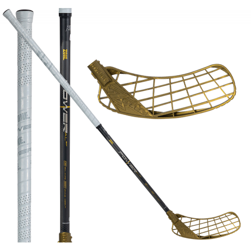 Zone Hyper Power Airlight 27 raw / gold - Floorballstav