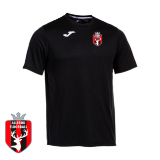 Trænings T-shirt - Allerød Floorball - Combi sort