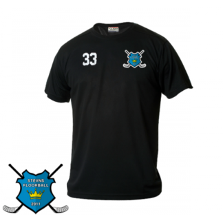 Trænings T-shirt - Stevns Floorball - Sort